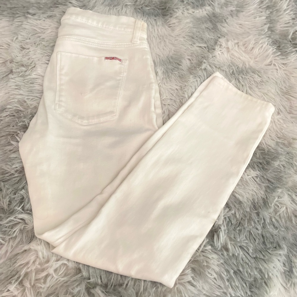 White Hudson jeans like new size 26